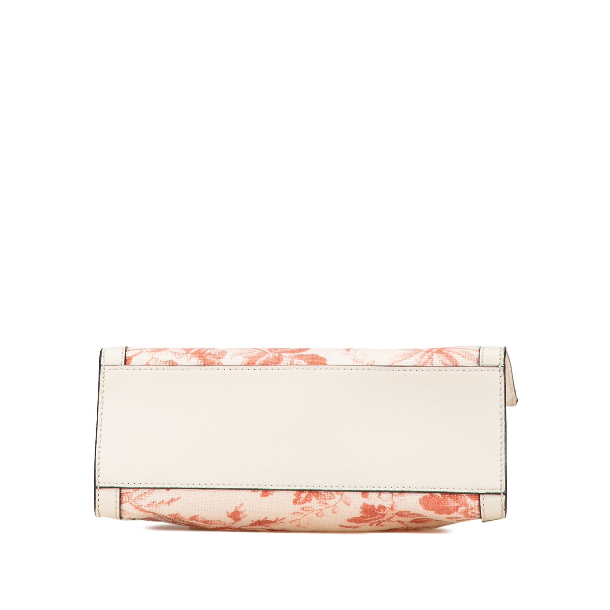 Gucci Gucci GG Ribbon Herbarium Satchel Pink Size ONE SIZE - 3 Thumbnail