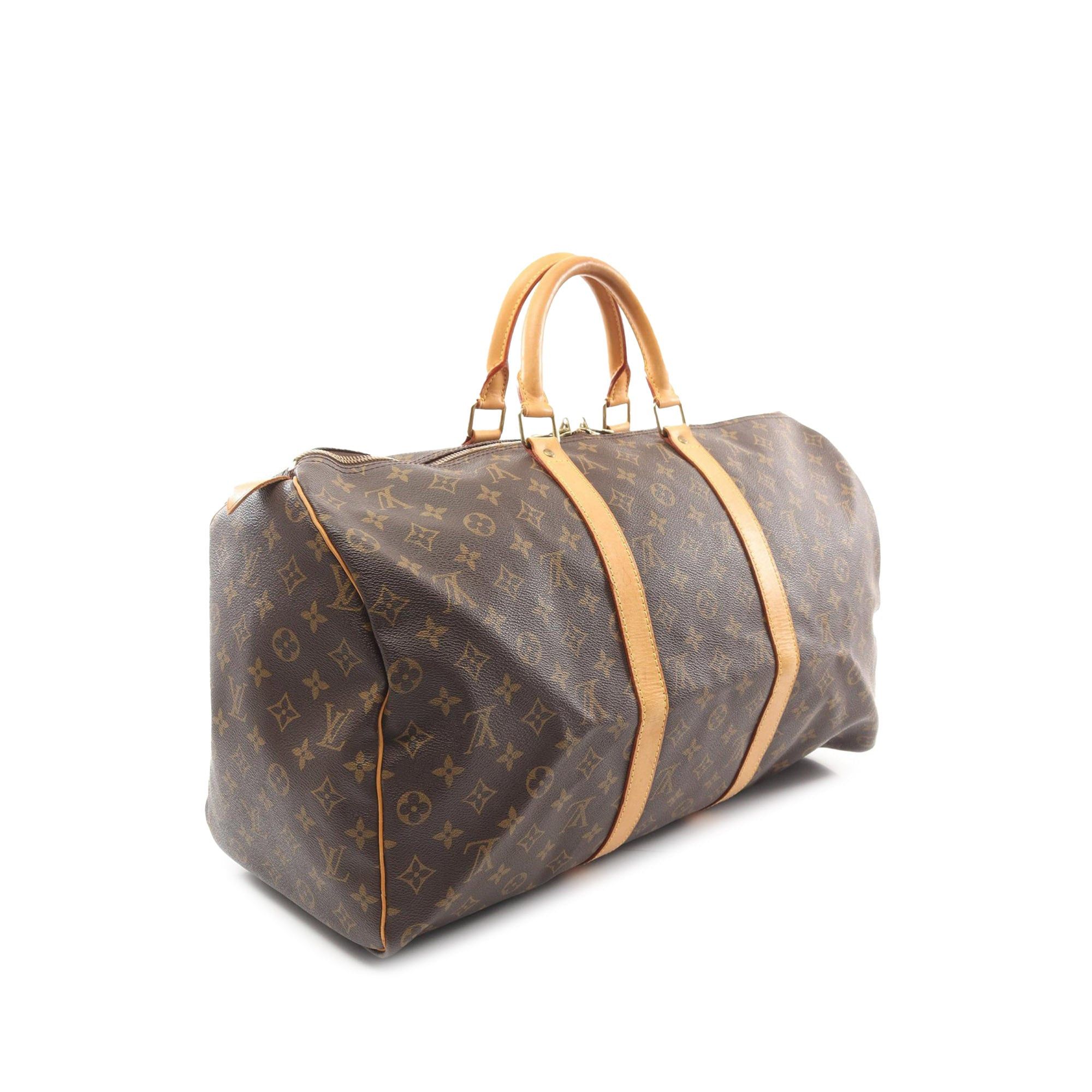Louis Vuitton Louis Vuitton Monogram Keepall 50 Brown Size ONE SIZE - 2 Thumbnail