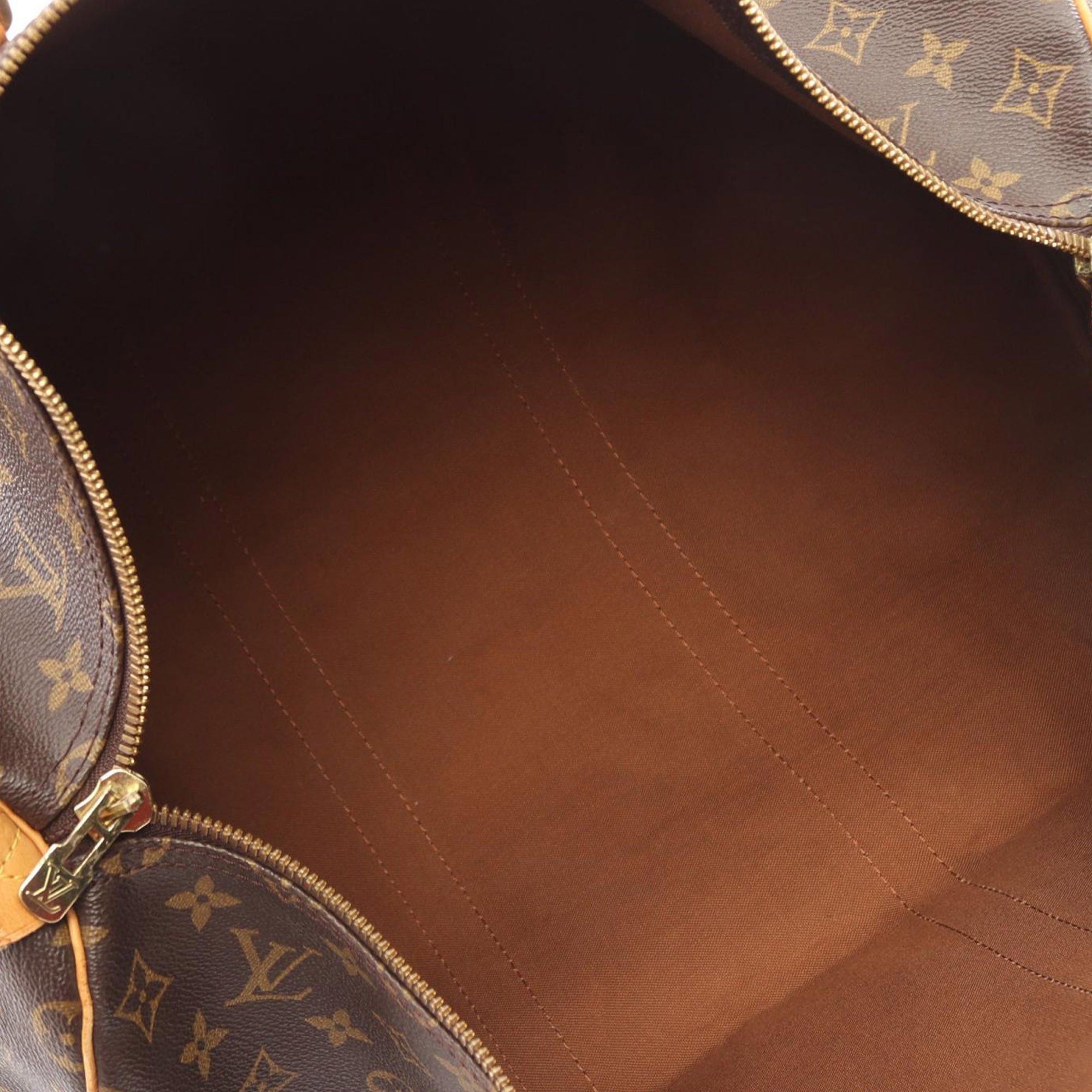 Louis Vuitton Louis Vuitton Monogram Keepall 50 Brown Size ONE SIZE - 3 Thumbnail