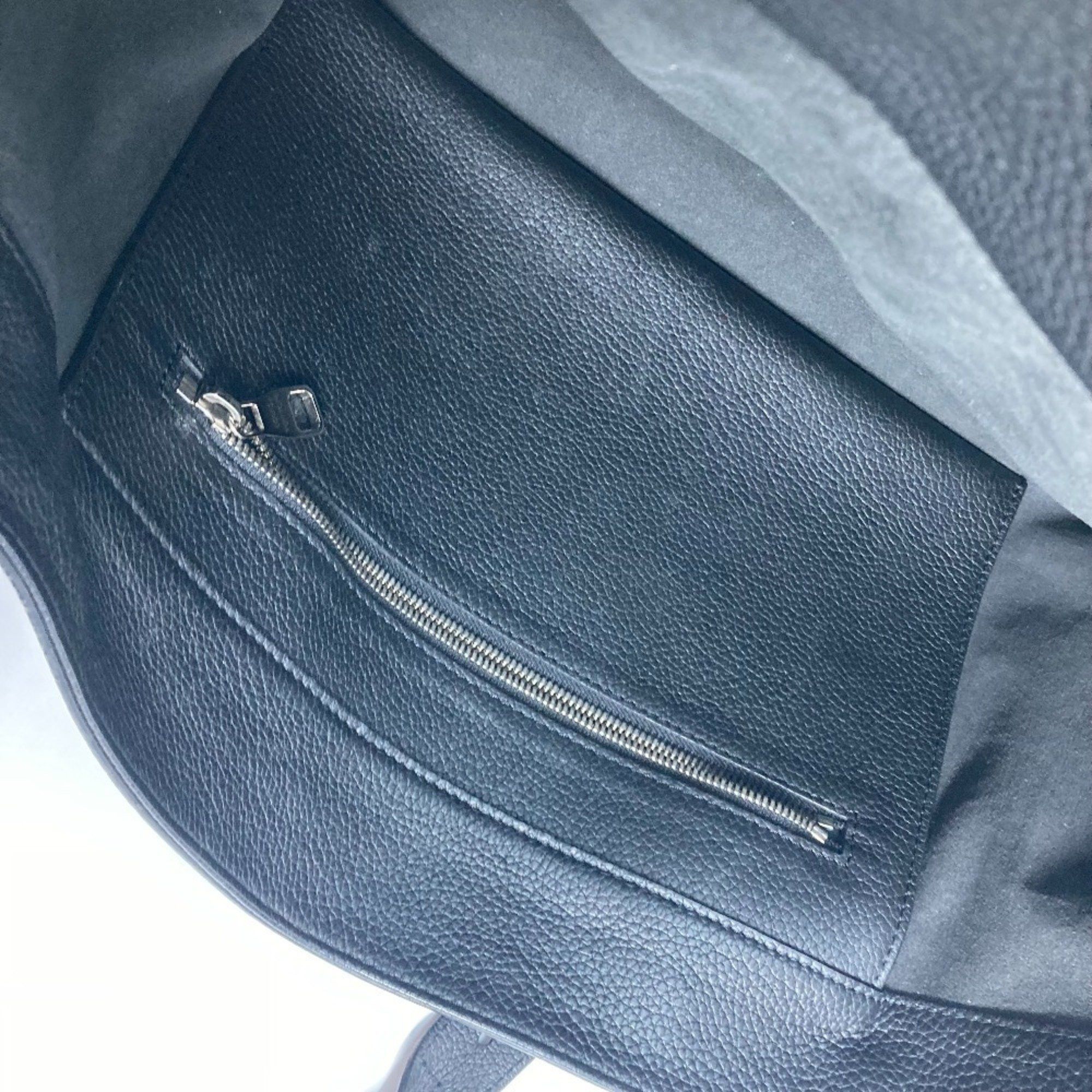 Louis Vuitton LOUIS VUITTON M50086 Shoulder Bag Cabas Voyage Tote Taurillon Leather Men's Noir Black Size ONE SIZE - 17 Thumbnail