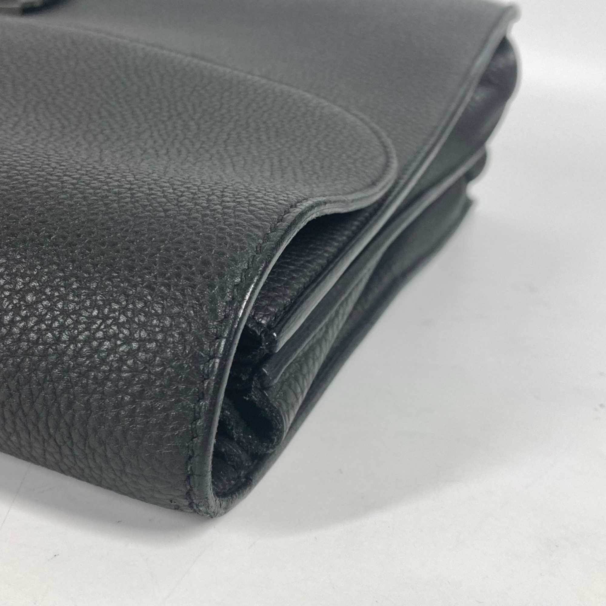 Hermes Hermes Briefcase Sac A Depeche 38 Handbag Bag Business Togo Men's Black Size ONE SIZE - 13 Thumbnail