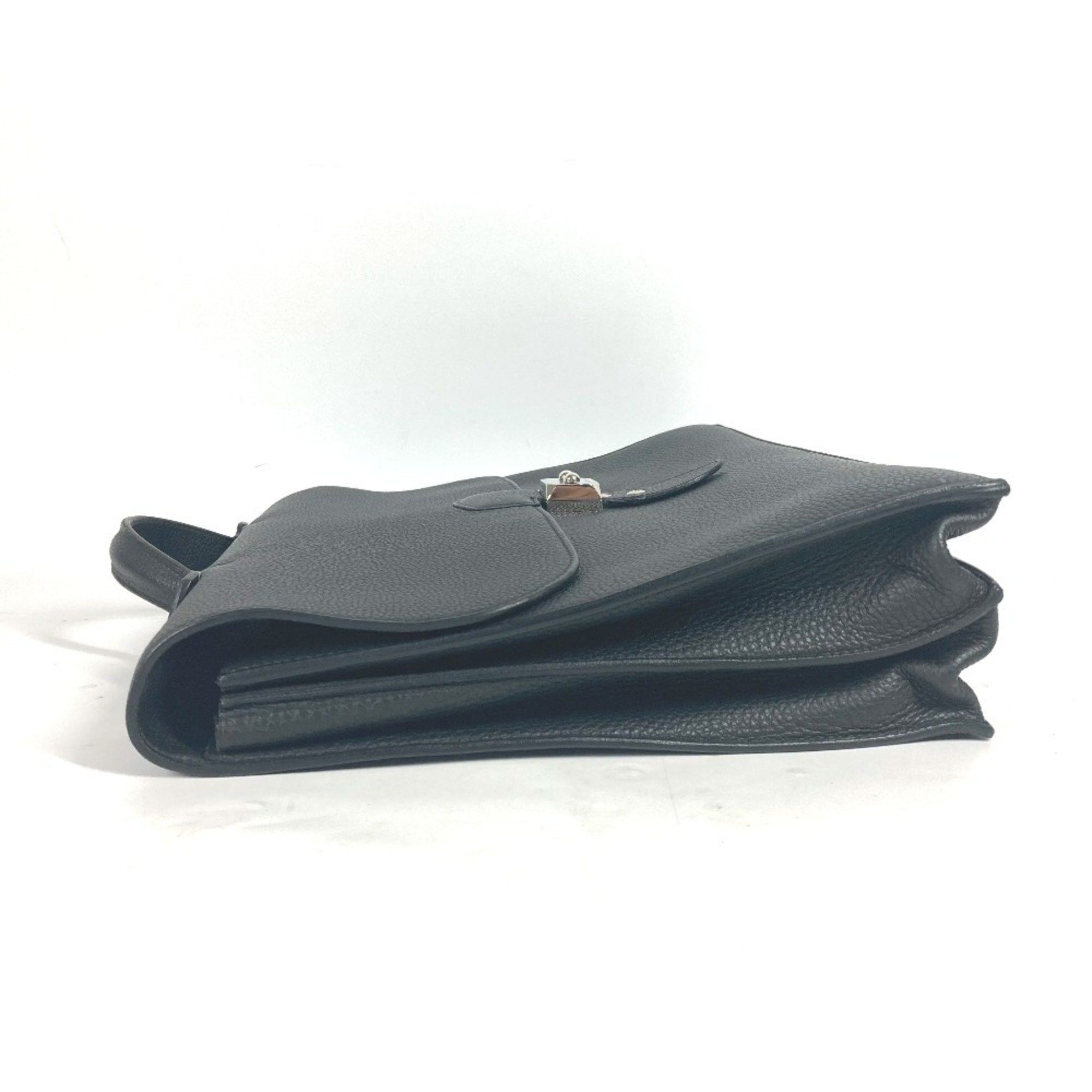 Hermes Hermes Briefcase Sac A Depeche 38 Handbag Bag Business Togo Men's Black Size ONE SIZE - 4 Thumbnail