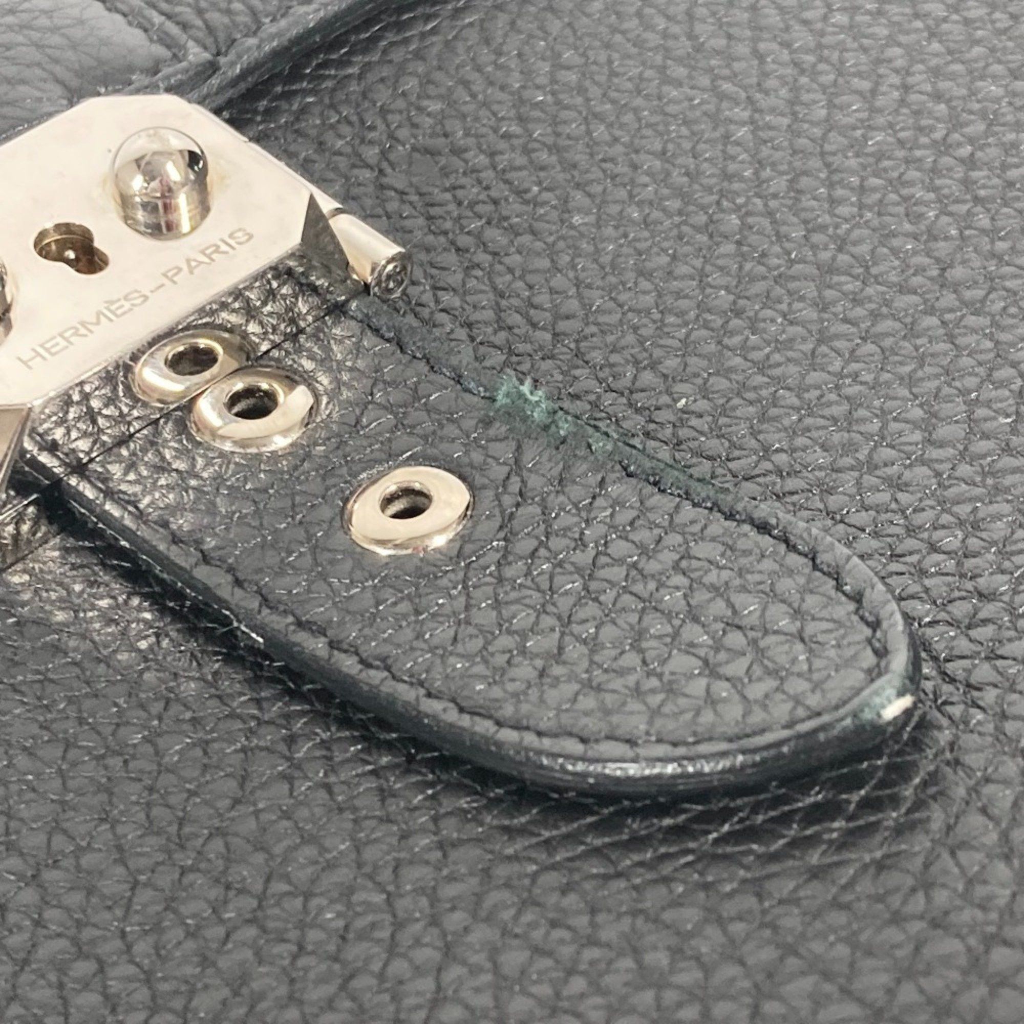 Hermes Hermes Briefcase Sac A Depeche 38 Handbag Bag Business Togo Men's Black Size ONE SIZE - 10 Thumbnail