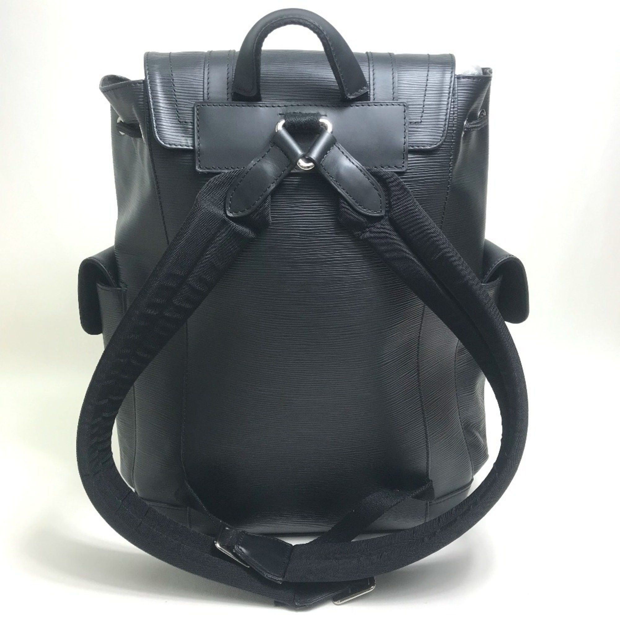 Louis Vuitton LOUIS VUITTON M50159 Epi Christopher PM Backpack Leather Men's Black Size ONE SIZE - 2 Thumbnail
