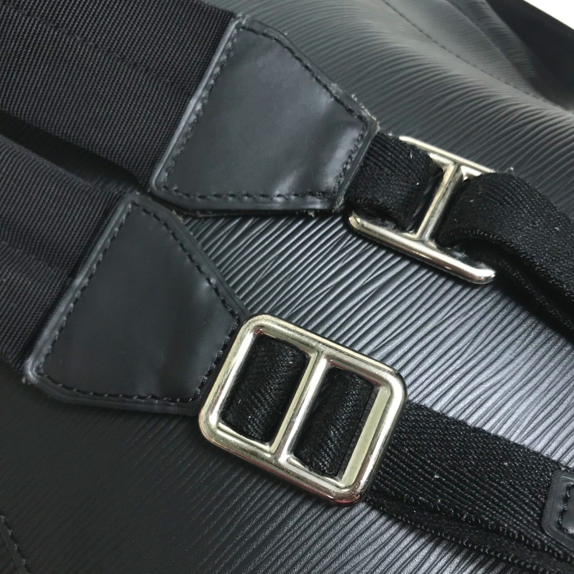Louis Vuitton LOUIS VUITTON M50159 Epi Christopher PM Backpack Leather Men's Black Size ONE SIZE - 8 Thumbnail