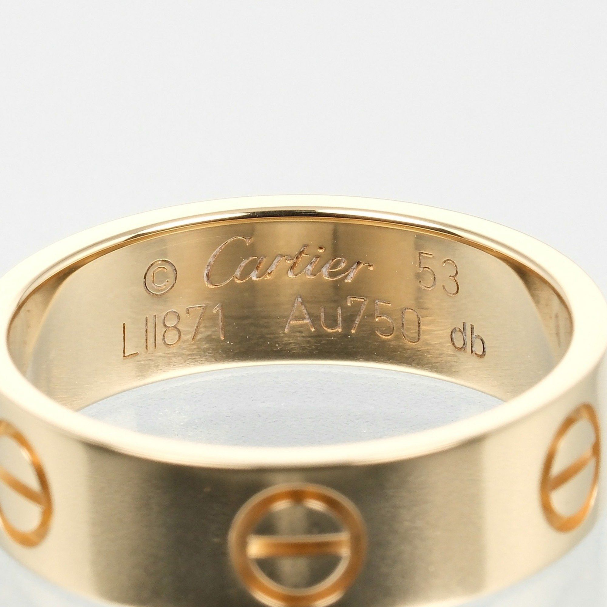 Cartier Cartier Love ring Size ONE SIZE - 7 Thumbnail