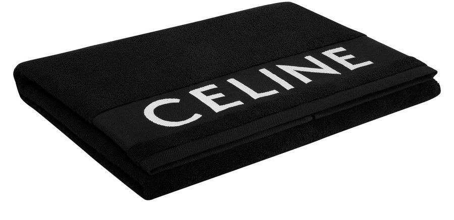 Celine Celine beach towel in terry cotton Size ONE SIZE - 3 Thumbnail