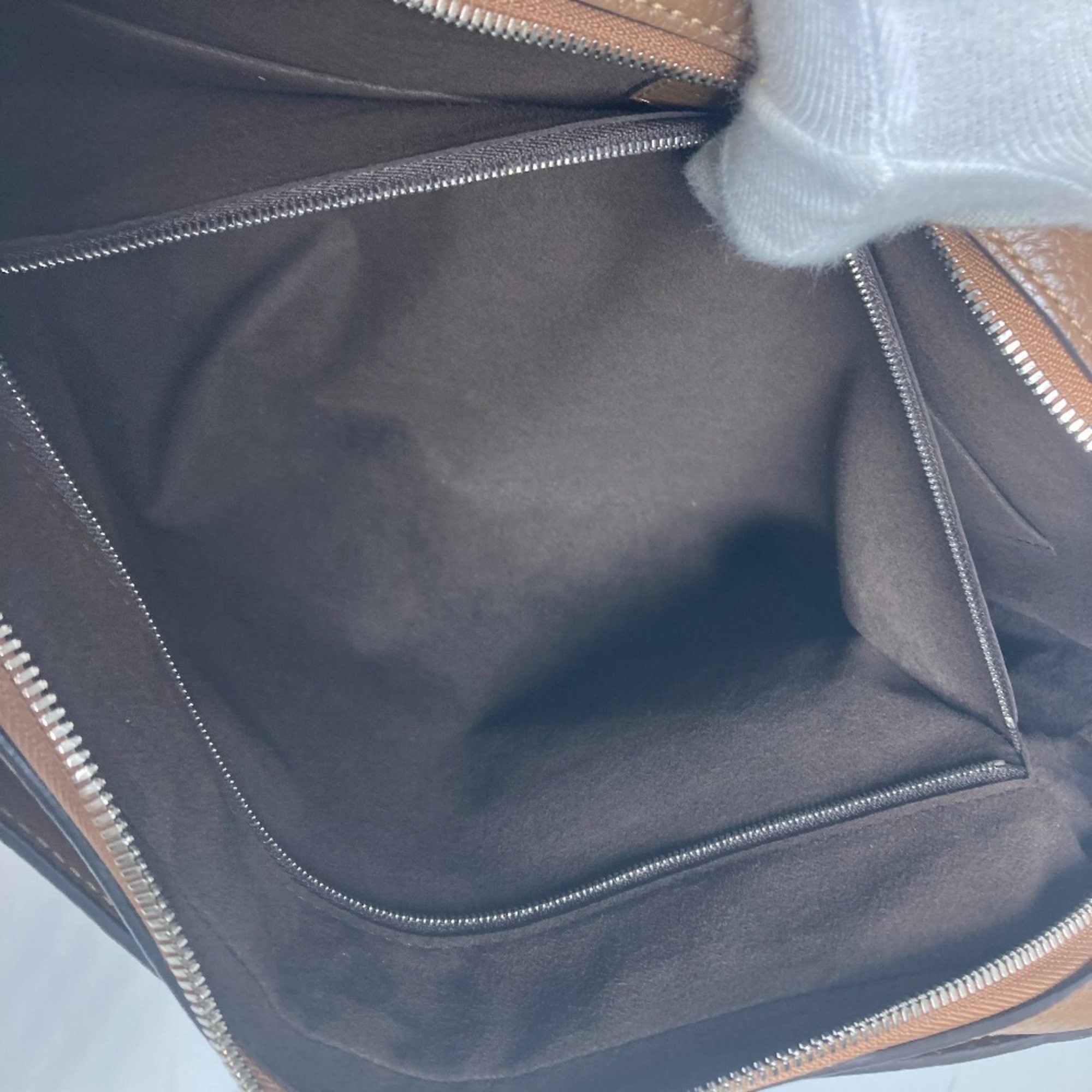 LOUIS VUITTON M53489 Armand Briefcase PM Bag Business Tote Handbag Taurillon Leather Men's Women's Brown