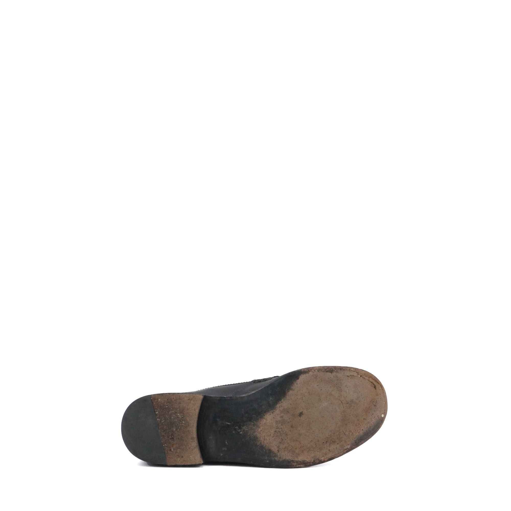 Gucci GUCCI - Gucci black leather loafers (T39) Size US 8 / IT 38 - 3 Thumbnail