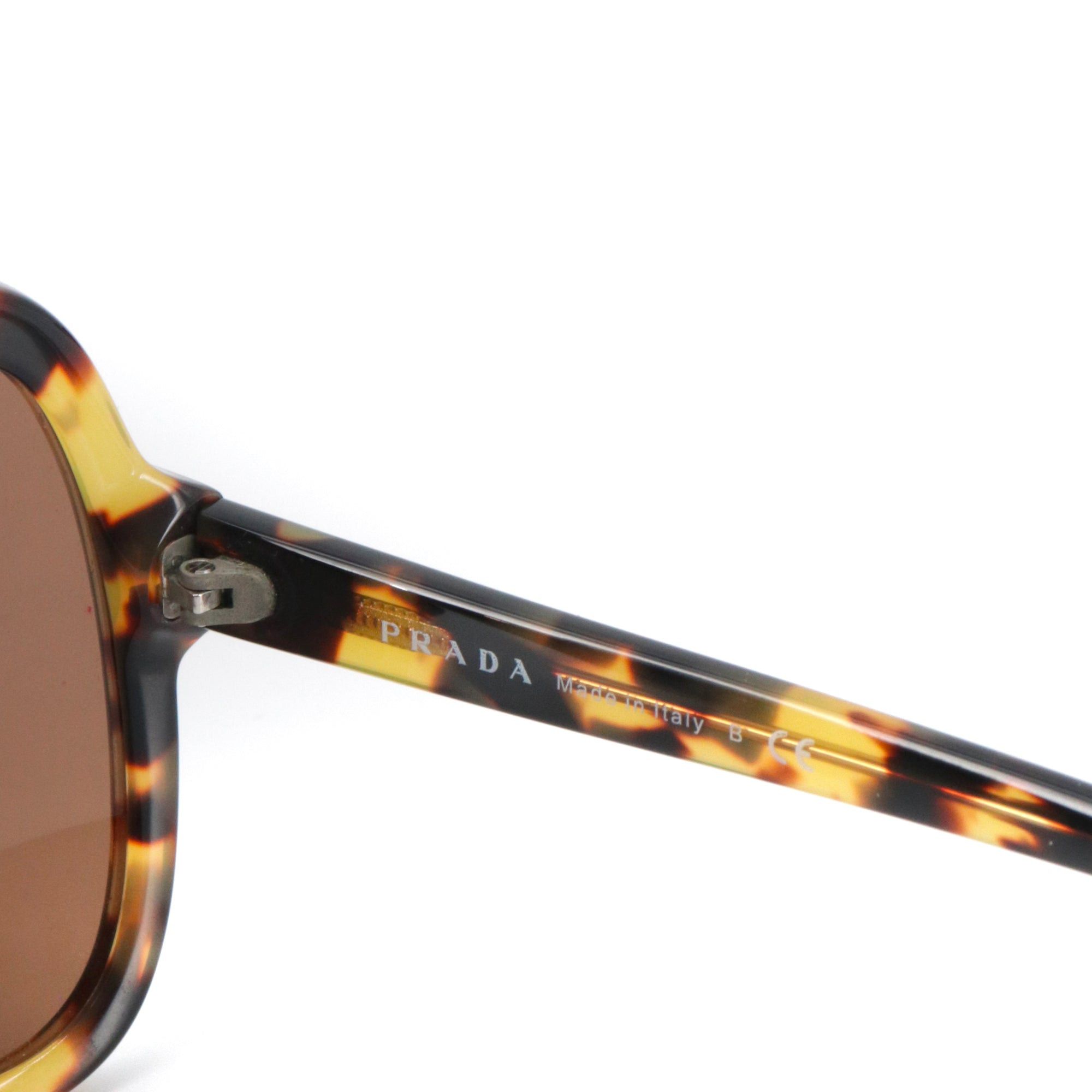 Prada PRADA - Prada tortoiseshell plastic sunglasses Size ONE SIZE - 5 Thumbnail