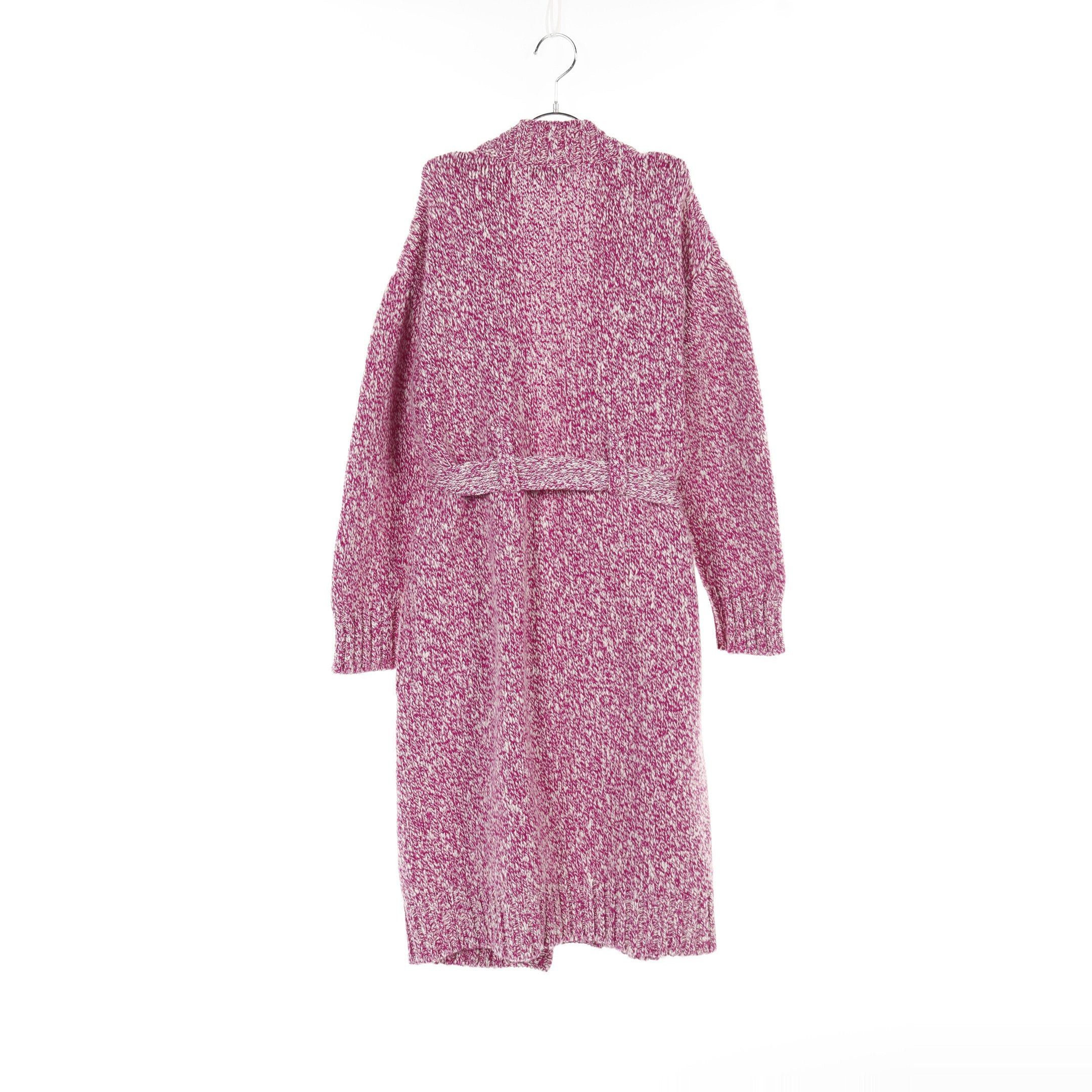 Chanel Chanel Long Gown Cardigan Cashmere Purple White Size ONE SIZE - 2 Thumbnail