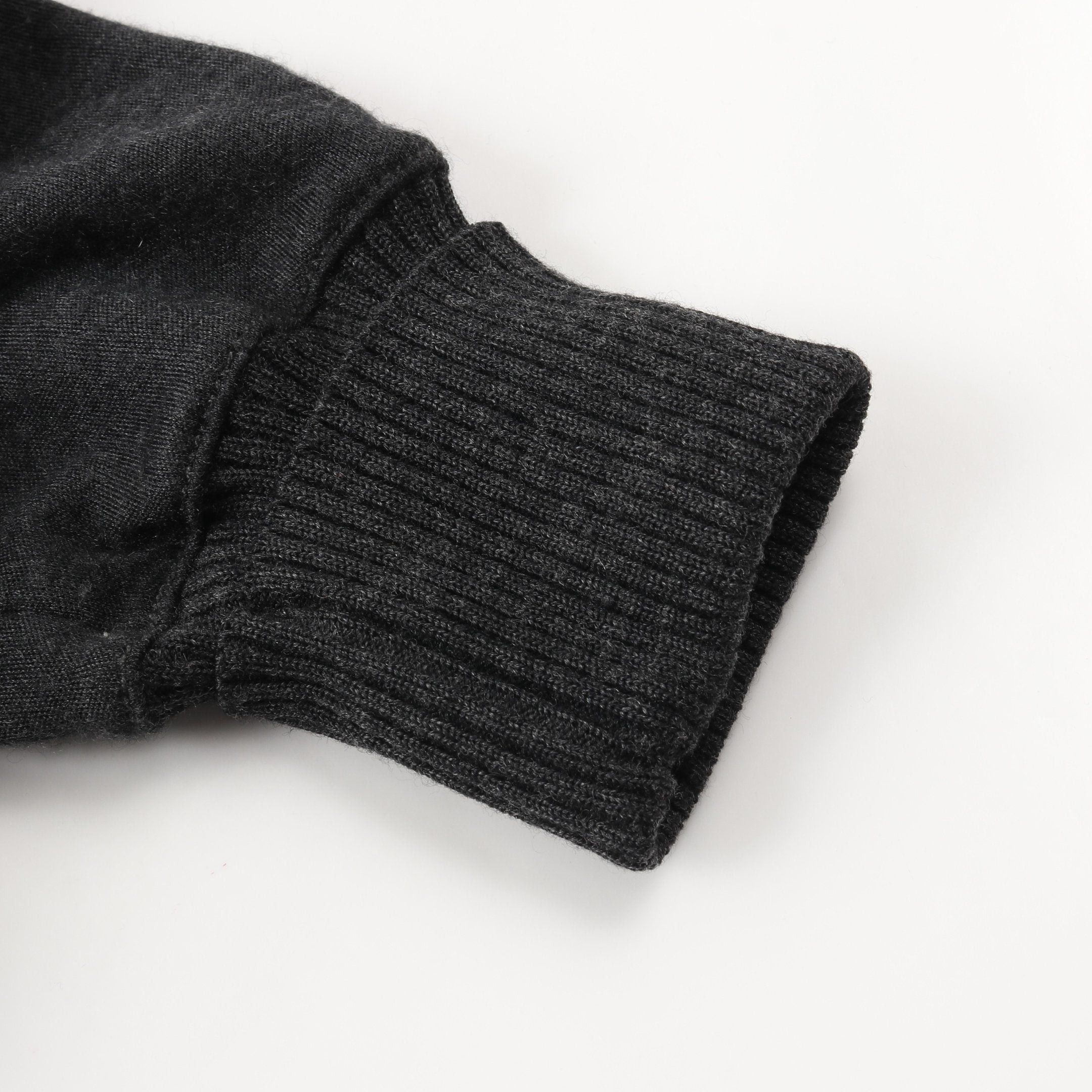 Louis Vuitton Louis Vuitton One Piece Monogrammed Buttons Cashmere Silk Dark Gray Size ONE SIZE - 7 Thumbnail
