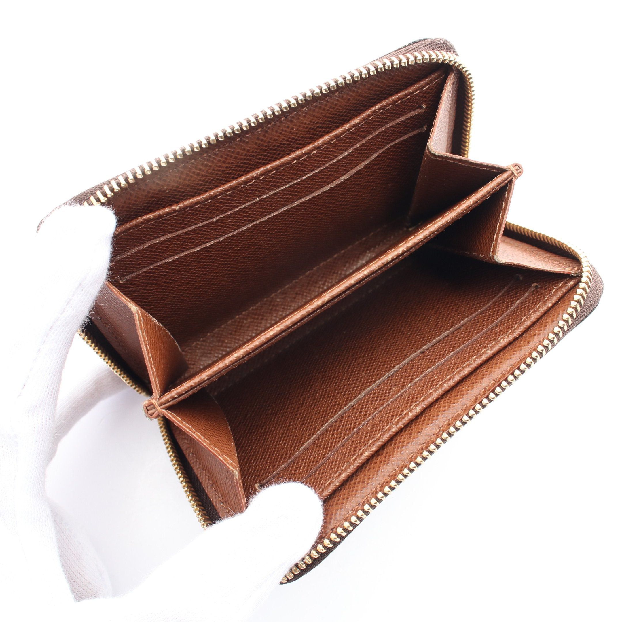 Louis Vuitton Louis Vuitton Zippy Coin Purse Monogram Brown Size ONE SIZE - 3 Thumbnail