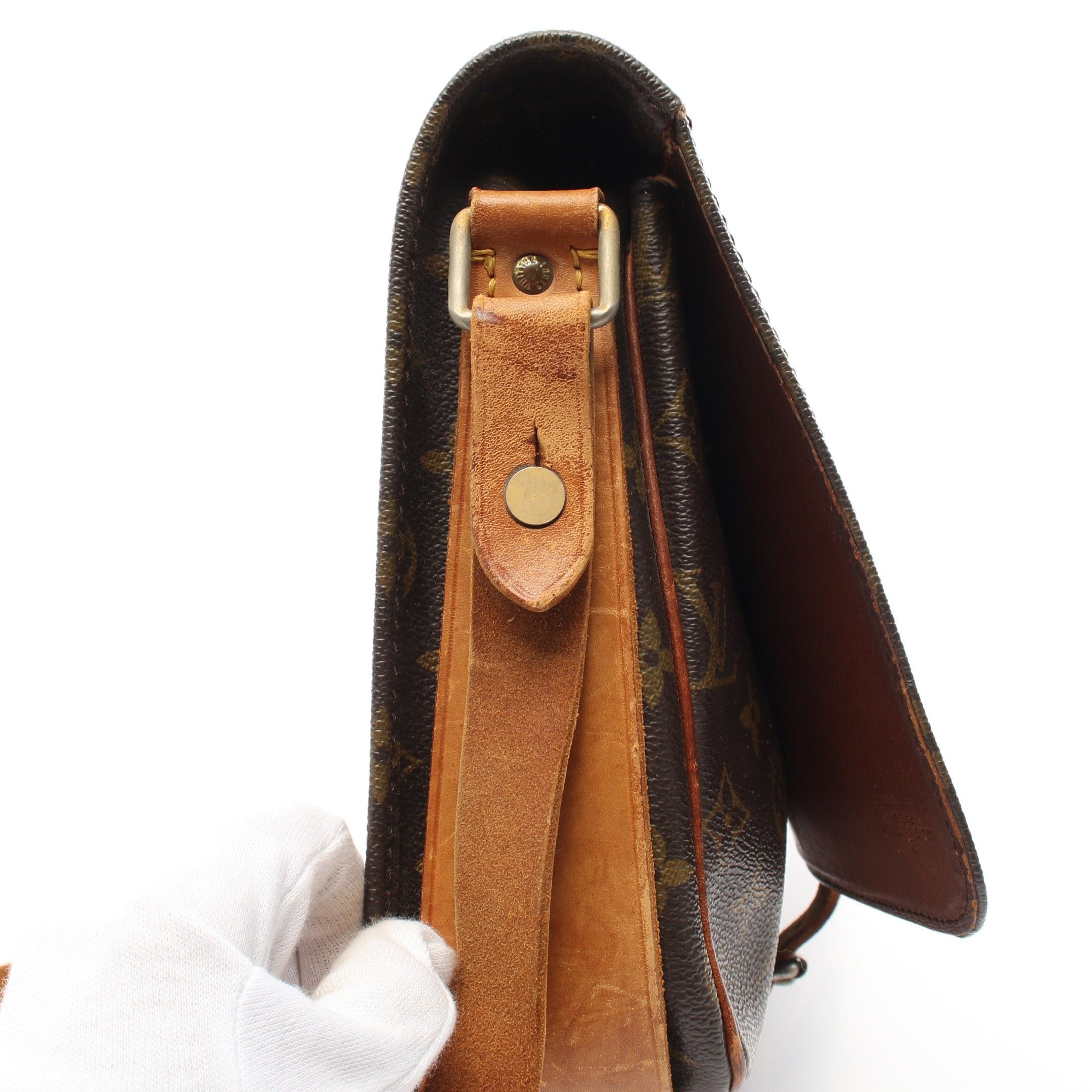 Louis Vuitton Louis Vuitton Cartesier Gm Monogram Shoulder Bag Leather Brown Size ONE SIZE - 13 Thumbnail