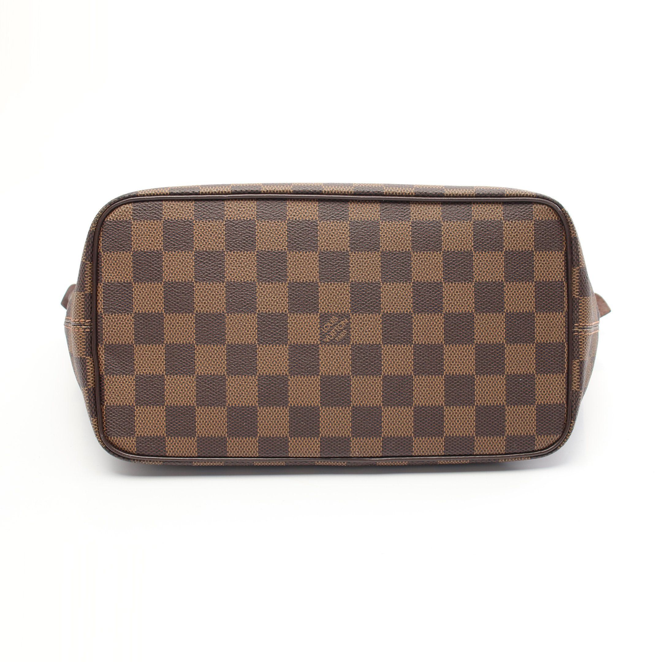 Louis Vuitton Louis Vuitton Saleya Pm Damier Ebene Handbag Tote Bag Leather Brown Size ONE SIZE - 12 Thumbnail