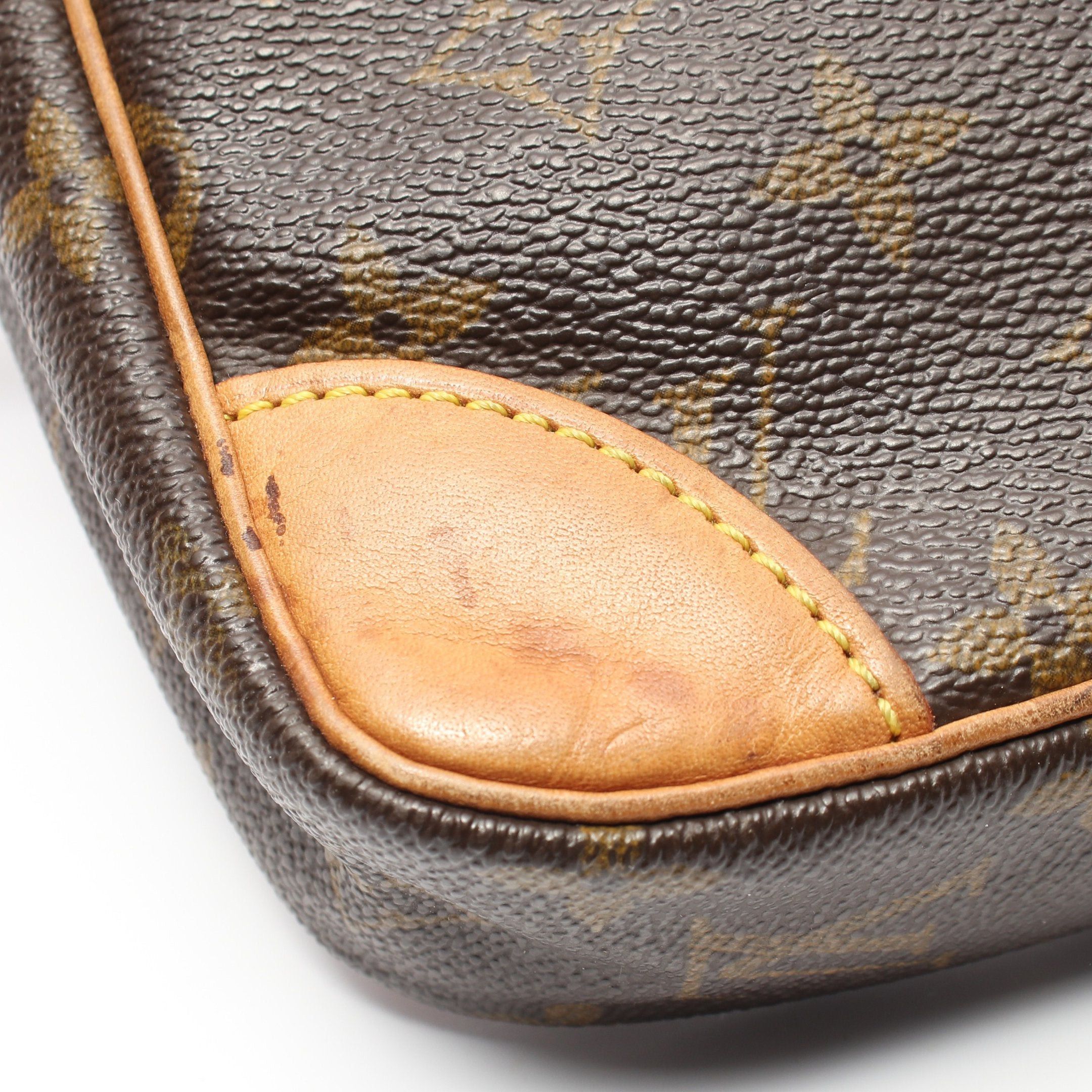 Louis Vuitton Louis Vuitton Danube Monogram Shoulder Bag Leather Brown Size ONE SIZE - 12 Thumbnail