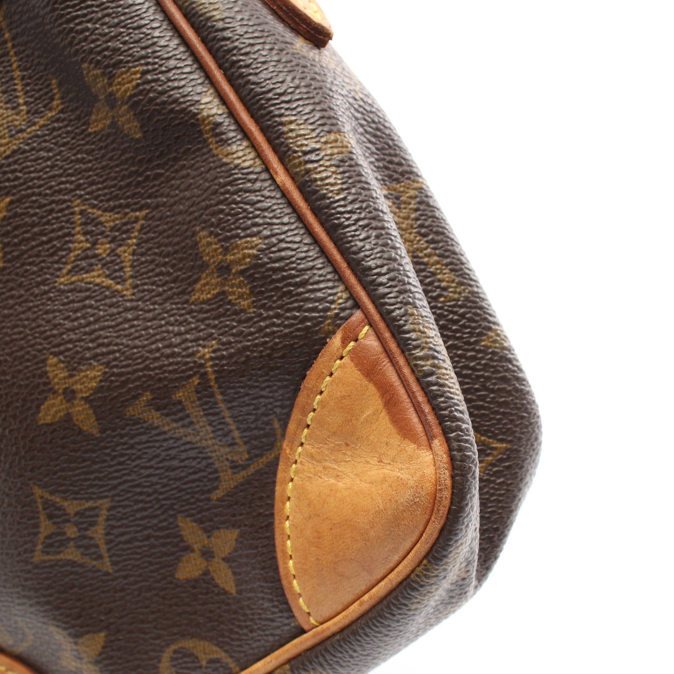 Louis Vuitton Louis Vuitton Danube Monogram Shoulder Bag Leather Brown Size ONE SIZE - 10 Thumbnail