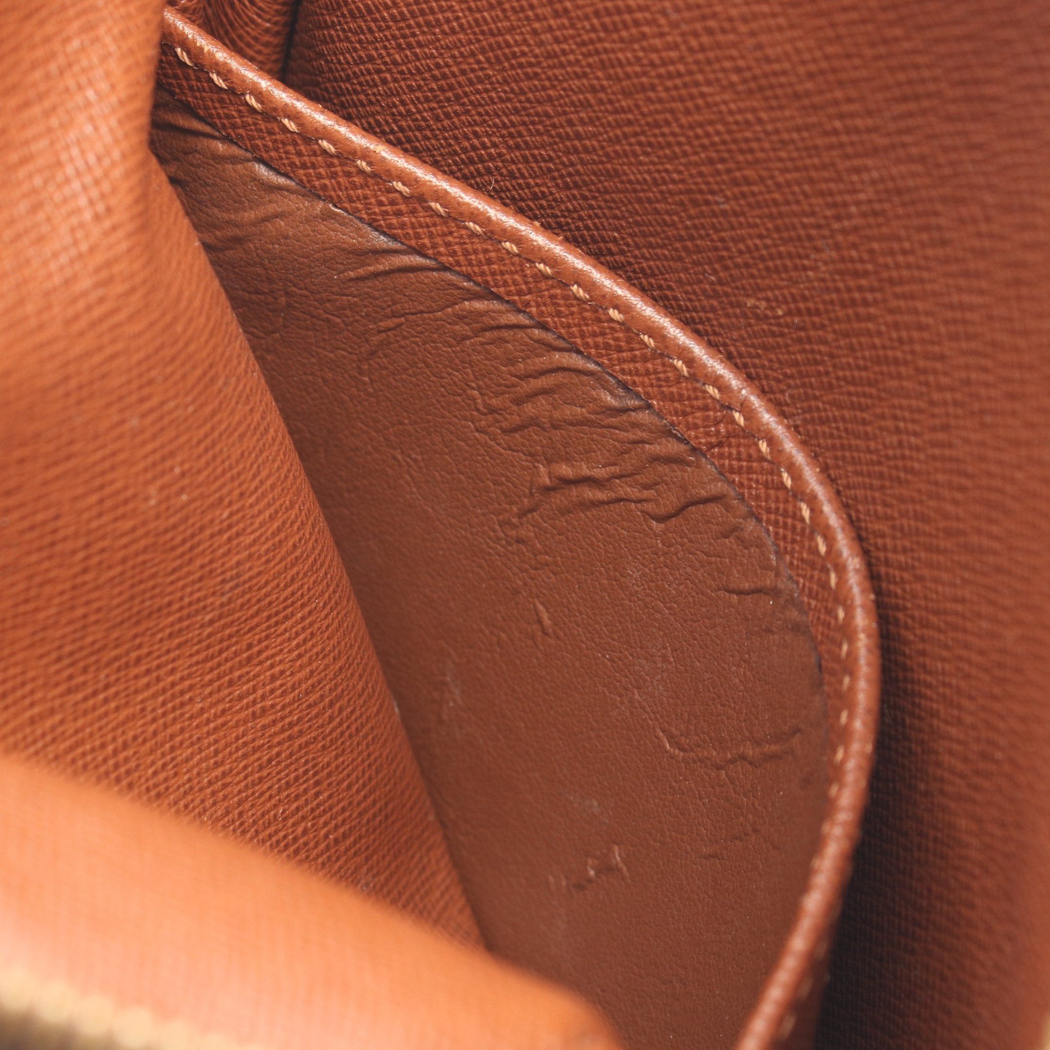 Louis Vuitton Louis Vuitton Danube Monogram Shoulder Bag Leather Brown Size ONE SIZE - 6 Thumbnail