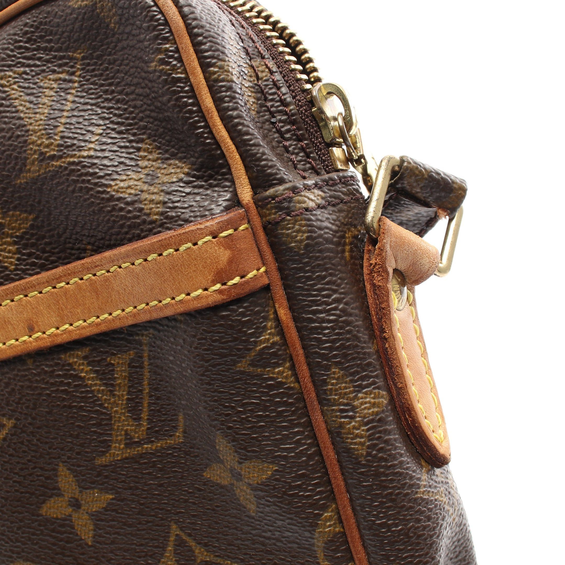 Louis Vuitton Louis Vuitton Danube Monogram Shoulder Bag Leather Brown Size ONE SIZE - 11 Thumbnail