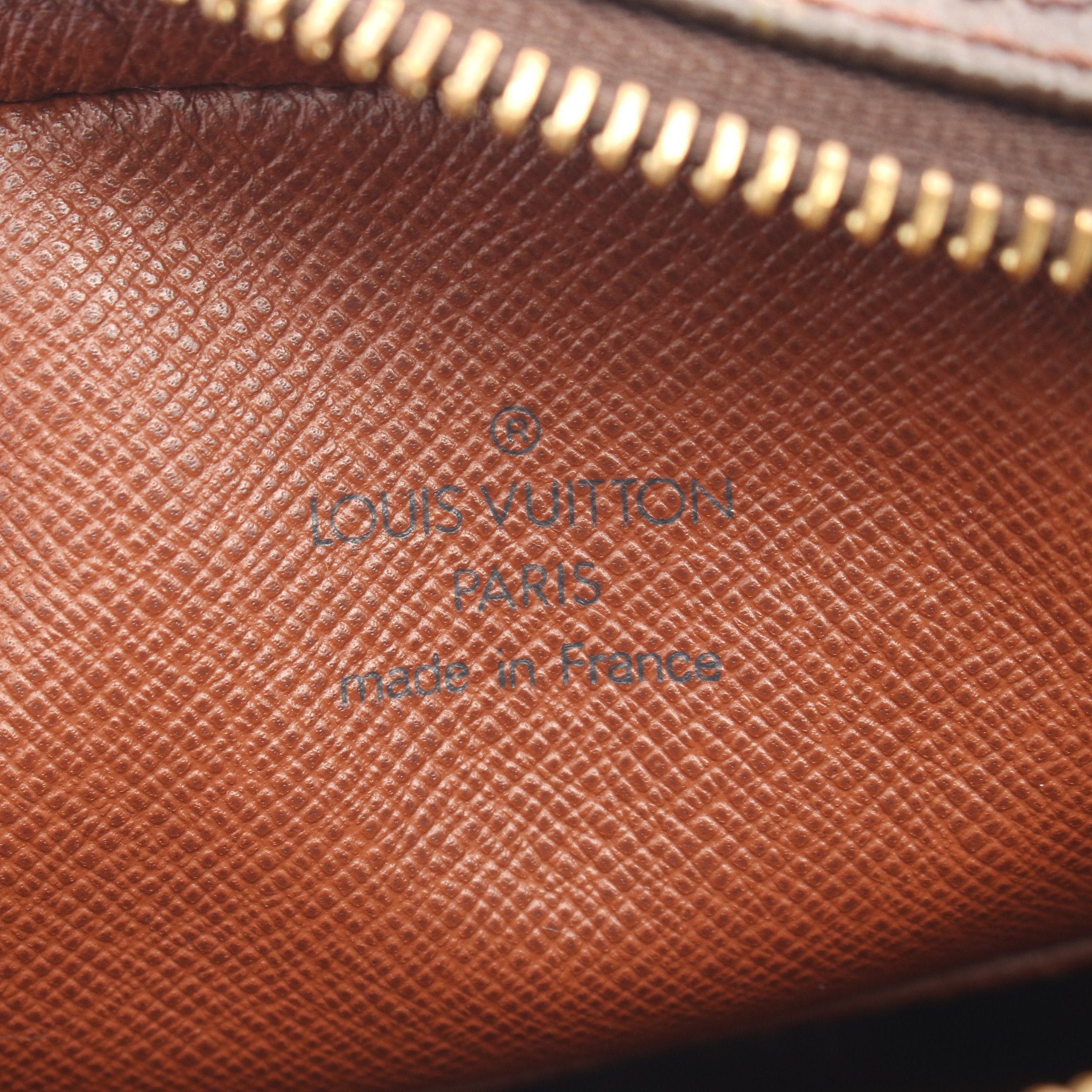 Louis Vuitton Louis Vuitton Danube Monogram Shoulder Bag Leather Brown Size ONE SIZE - 4 Thumbnail