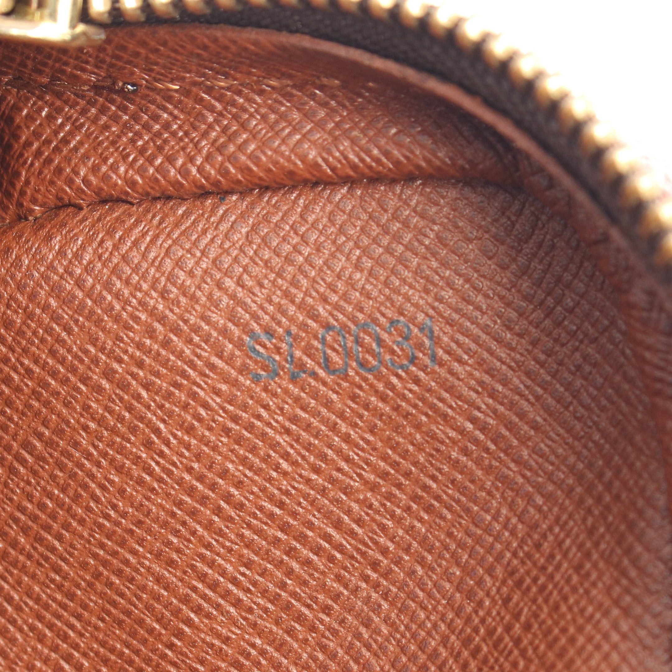 Louis Vuitton Louis Vuitton Danube Monogram Shoulder Bag Leather Brown Size ONE SIZE - 5 Thumbnail