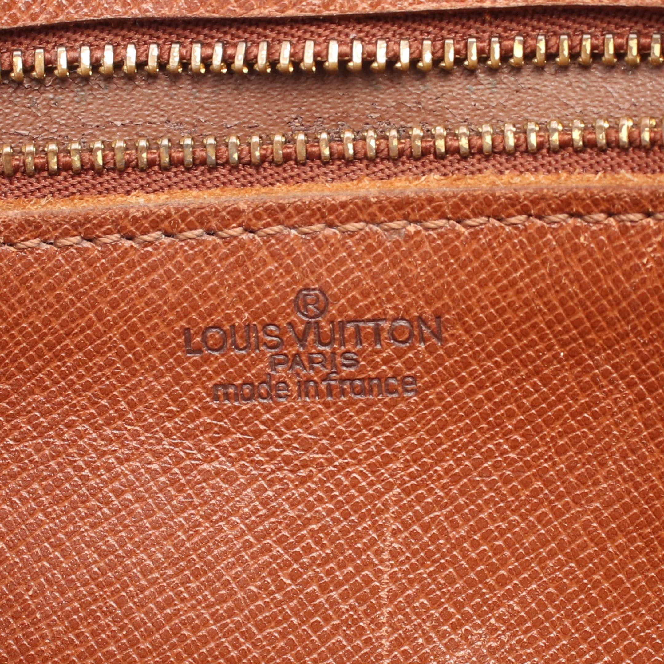 Louis Vuitton Louis Vuitton Genefille Gm Monogram Shoulder Bag Leather Brown Size ONE SIZE - 4 Thumbnail