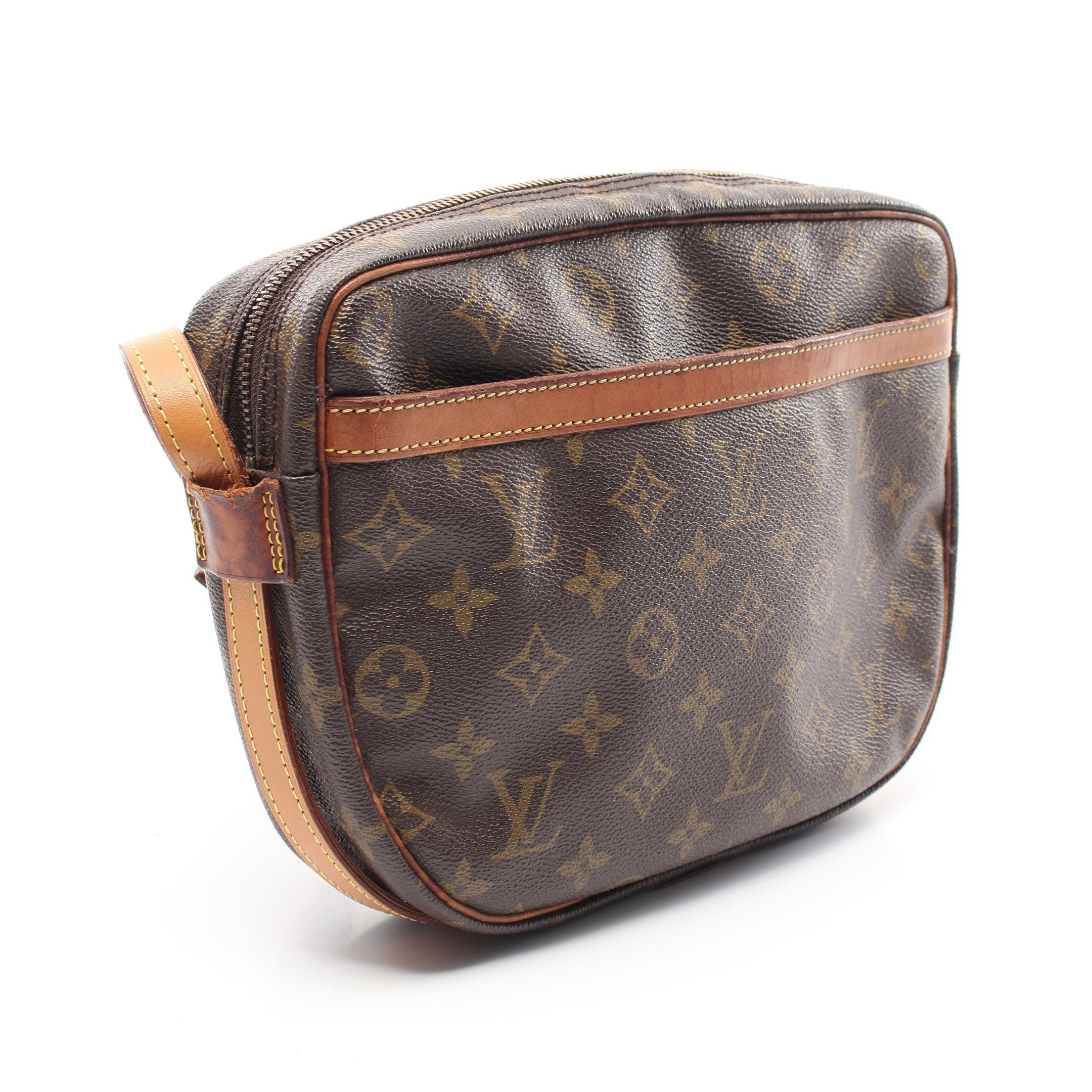 Louis Vuitton Louis Vuitton Genefille Gm Monogram Shoulder Bag Leather Brown Size ONE SIZE - 2 Thumbnail