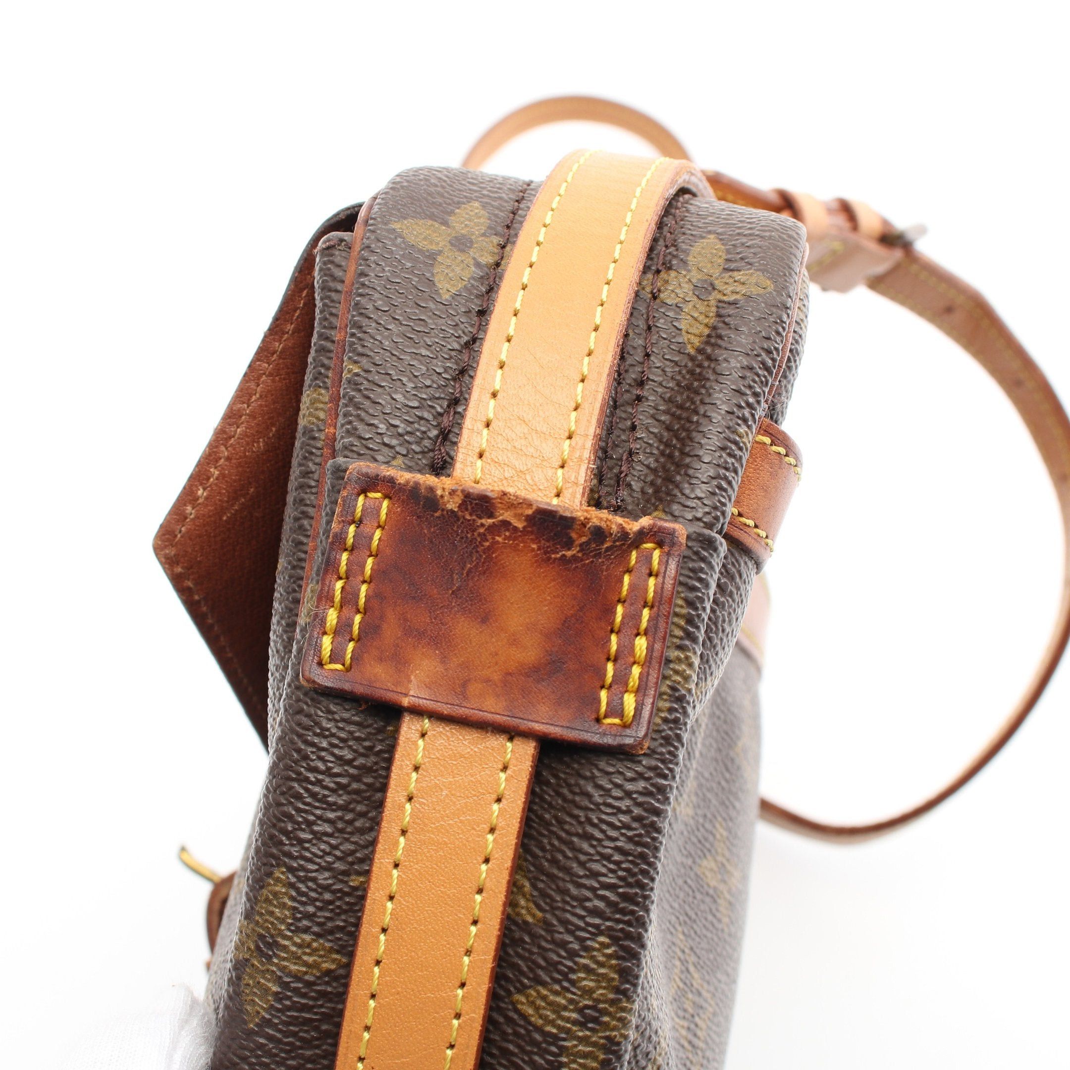 Louis Vuitton Louis Vuitton Genefille Gm Monogram Shoulder Bag Leather Brown Size ONE SIZE - 13 Thumbnail