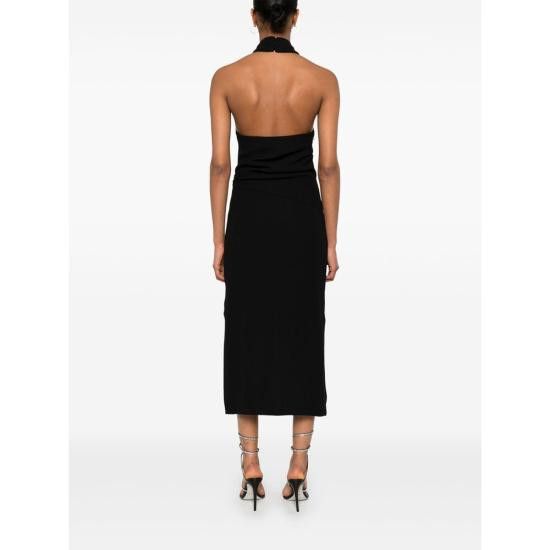 Iro IRO Women Dresses BARANA WP33 BLA01 BLACK Size XS / US 0-2 / IT 36-38 - 4 Thumbnail