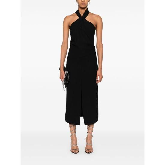 Iro IRO Women Dresses BARANA WP33 BLA01 BLACK Size XS / US 0-2 / IT 36-38 - 5 Thumbnail