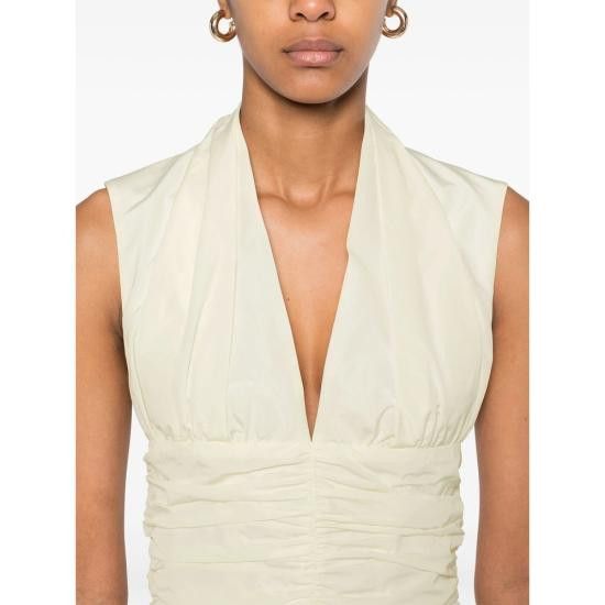 Patou PATOU Women Dresses DR1760011 007W WHITE Size XS / US 0-2 / IT 36-38 - 5 Thumbnail