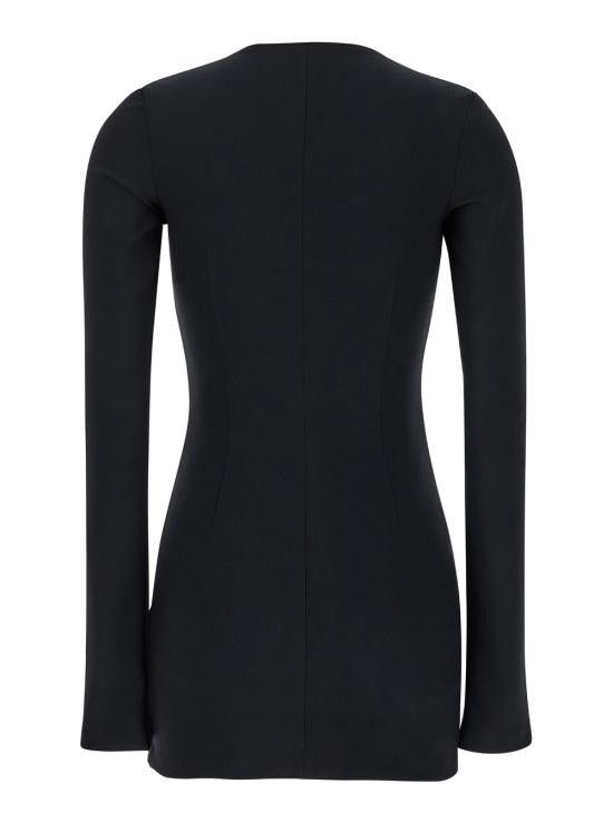 The Attico THE ATTICO Women Dresses 248WCA312E100100 Black Size M / US 6-8 / IT 42-44 - 2 Thumbnail