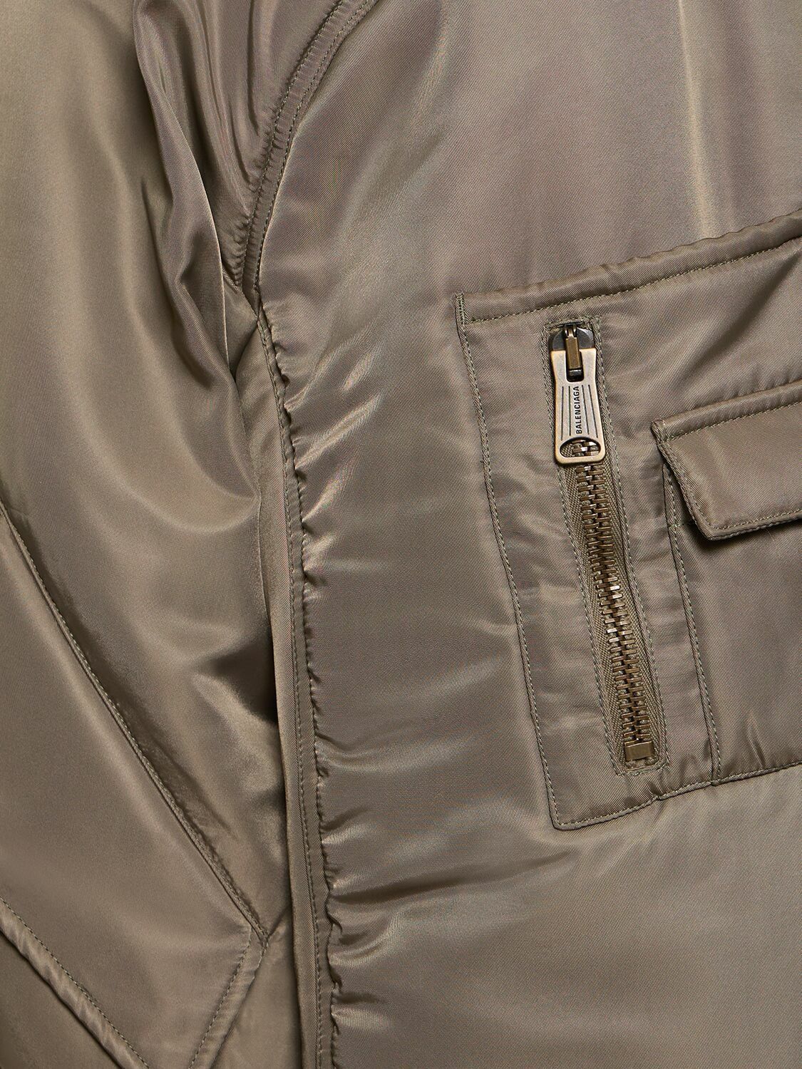 Balenciaga All In Nylon Bomber Jacket Size US M / EU 48-50 / 2 - 4 Thumbnail