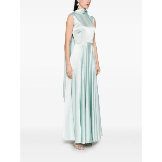 Solace London SOLACE LONDON Women Dresses OS43037 OPAL BLUE Size L / US 10 / IT 46 - 4 Thumbnail