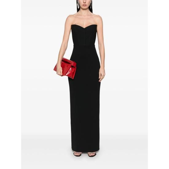 Solace London SOLACE LONDON Women Dresses OS43036 BLACK Size XS / US 0-2 / IT 36-38 - 3 Thumbnail