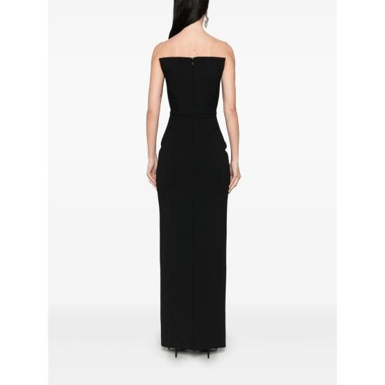 Solace London SOLACE LONDON Women Dresses OS43036 BLACK Size XS / US 0-2 / IT 36-38 - 5 Thumbnail