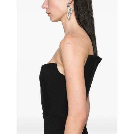 Solace London SOLACE LONDON Women Dresses OS43036 BLACK Size S / US 4 / IT 40 - 2 Thumbnail