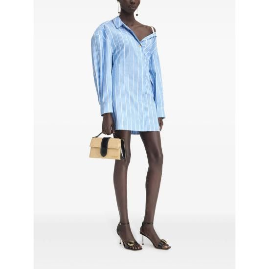Jacquemus JACQUEMUS Women Dresses 243DR094 1691 3EV BLUE Size XS / US 0-2 / IT 36-38 - 6 Thumbnail