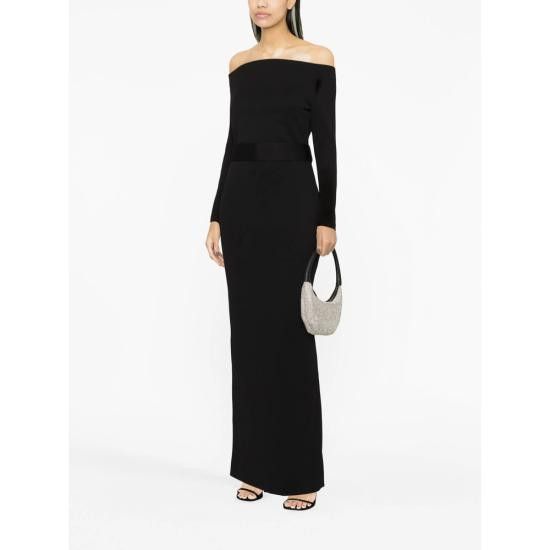 Solace London SOLACE LONDON Women Dresses OS28038 BLACK Size M / US 6-8 / IT 42-44 - 2 Thumbnail