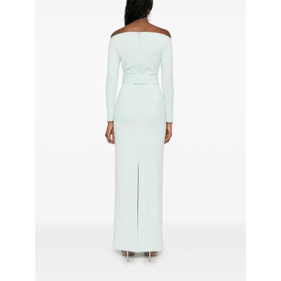 Solace London SOLACE LONDON Women Dresses OS28038 OPAL GREEN Size XL / US 12-14 / IT 48-50 - 5 Thumbnail