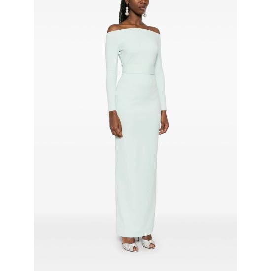 Solace London SOLACE LONDON Women Dresses OS28038 OPAL GREEN Size XL / US 12-14 / IT 48-50 - 4 Thumbnail