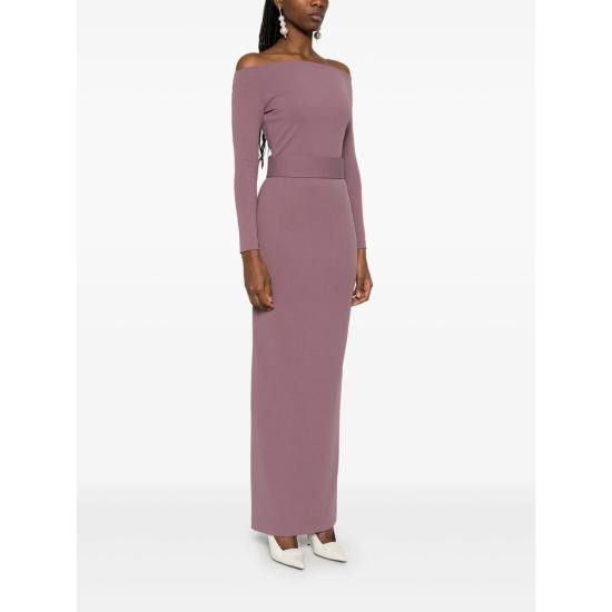 Solace London SOLACE LONDON Women Dresses OS28038 ACAI PURPLE Size M / US 6-8 / IT 42-44 - 3 Thumbnail