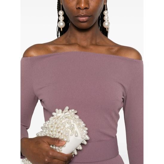 Solace London SOLACE LONDON Women Dresses OS28038 ACAI PURPLE Size M / US 6-8 / IT 42-44 - 5 Thumbnail