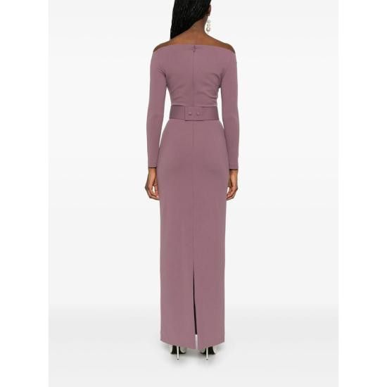 Solace London SOLACE LONDON Women Dresses OS28038 ACAI PURPLE Size M / US 6-8 / IT 42-44 - 2 Thumbnail