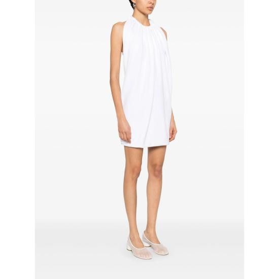 Sportmax SPORTMAX Women Dresses ARIZONA 001 WHITE Size M / US 6-8 / IT 42-44 - 3 Thumbnail