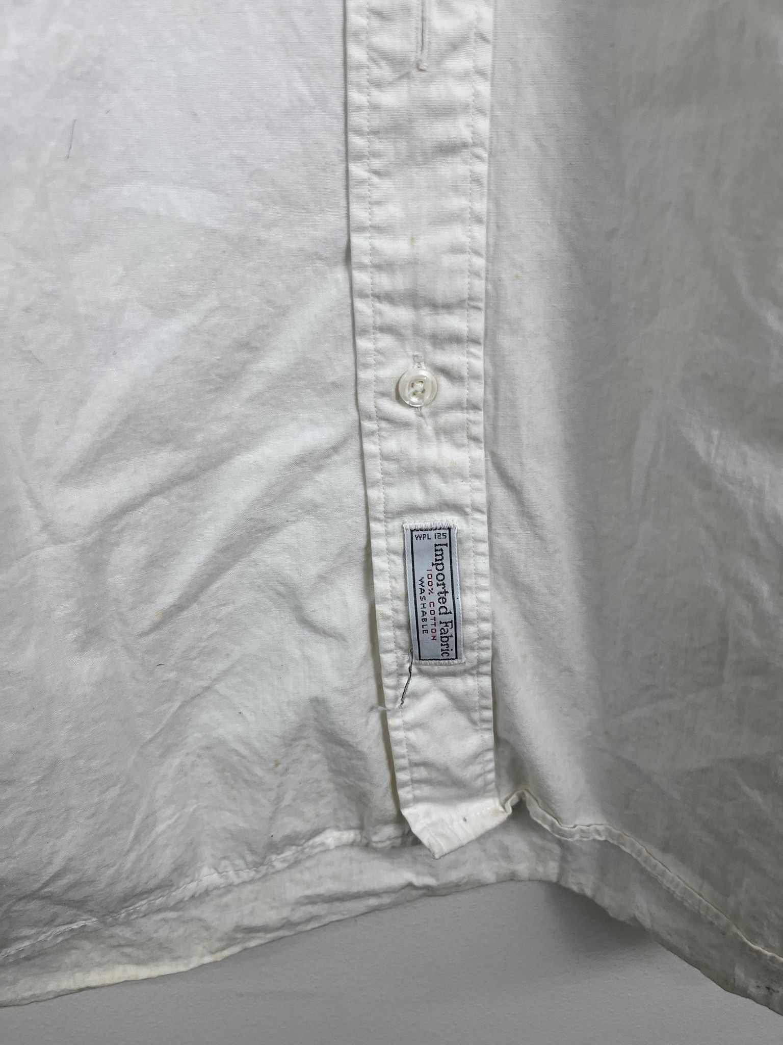 Other Vintage 1980s Christian Dior Distressed Button Down Size S Size US S / EU 44-46 / 1 - 3 Thumbnail