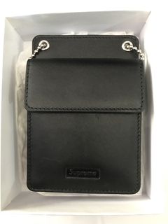Supreme Supreme Leather ID Holder+Wallet | Grailed