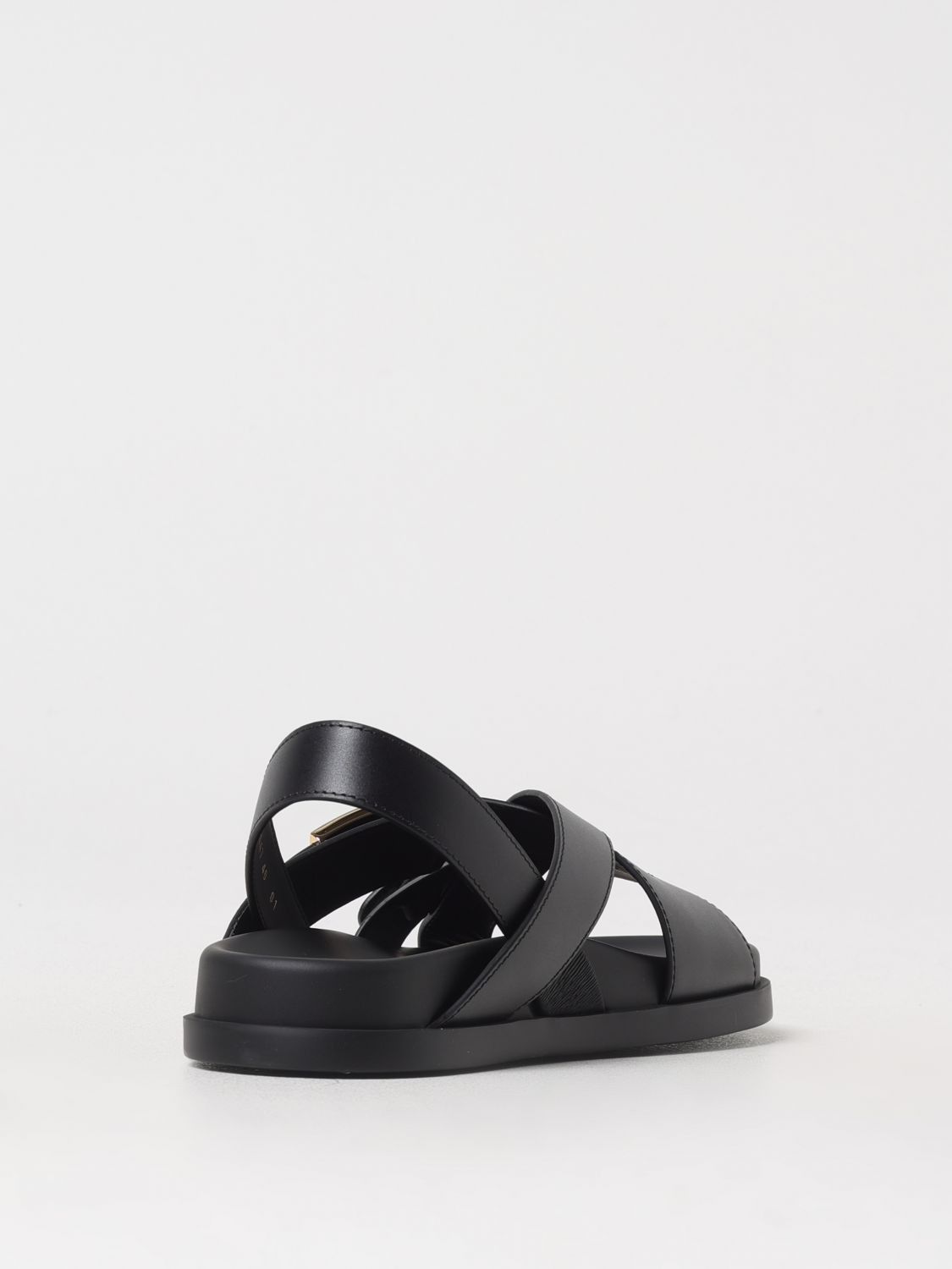 Fendi Fendi Flat Sandals Woman Black Size US 7 / IT 37 - 3 Thumbnail