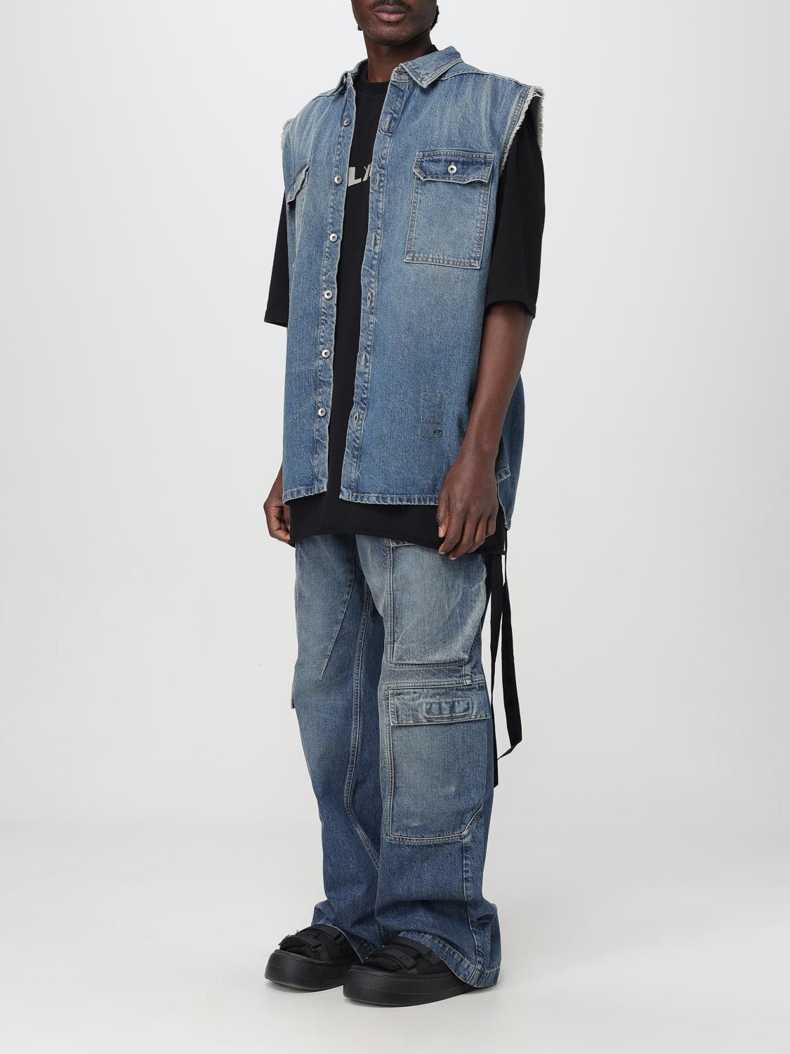 Rick Owens Drkshdw Rick Owens Drkshdw Jacket Men Indigo Size US S / EU 44-46 / 1 - 4 Thumbnail