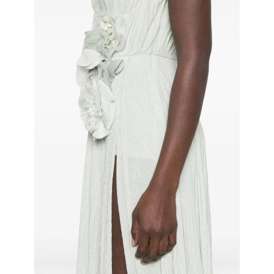 Elisabetta Franchi ELISABETTA FRANCHI Women Dresses ABR2252E2 124 GREEN Size L / US 10 / IT 46 - 2 Thumbnail